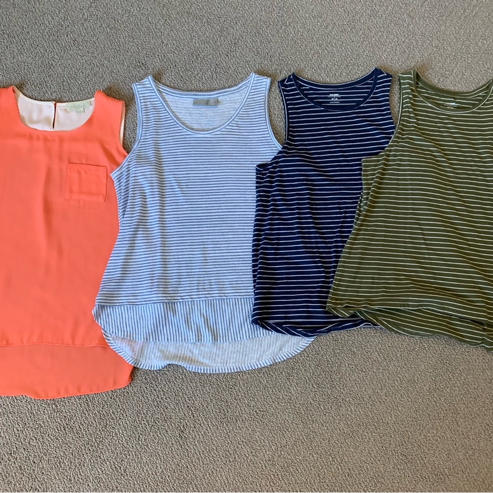 4 Tank Tops in good condition
